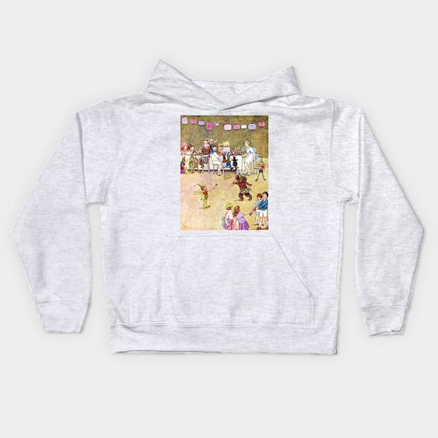 Happy Birthday Party - Ida Rentoul Outhwaite Kids Hoodie by forgottenbeauty